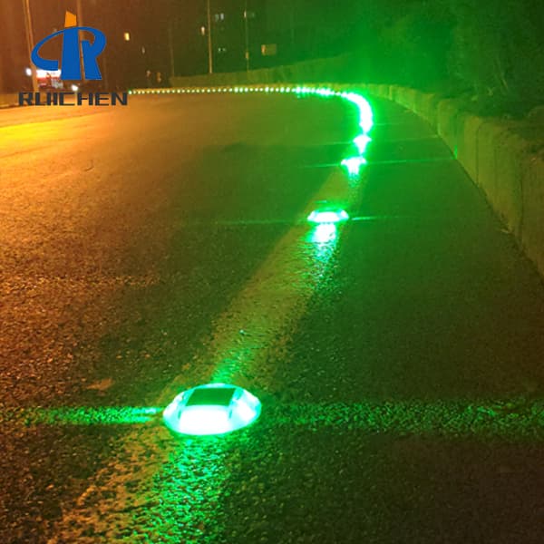Red Solar Road Stud Cat Eyes In Japan For Path